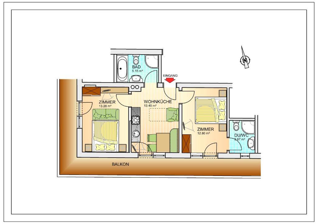 Apart Corona Apartman Sölden Szoba fotó