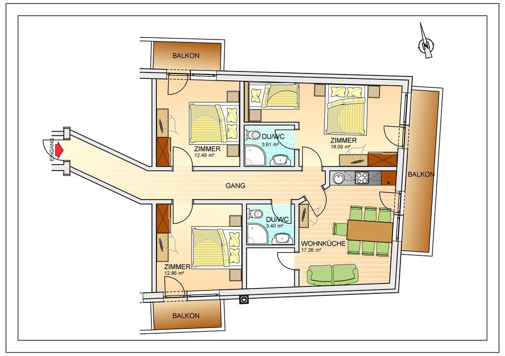 Apart Corona Apartman Sölden Kültér fotó